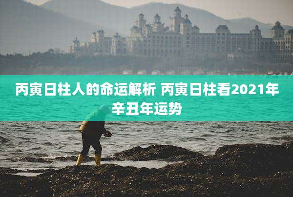 丙寅日柱人的命运解析 丙寅日柱看2021年辛丑年运势