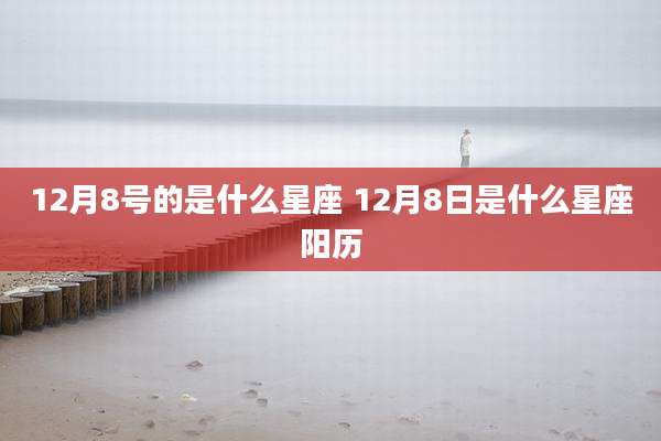 12月8号的是什么星座 12月8日是什么星座阳历