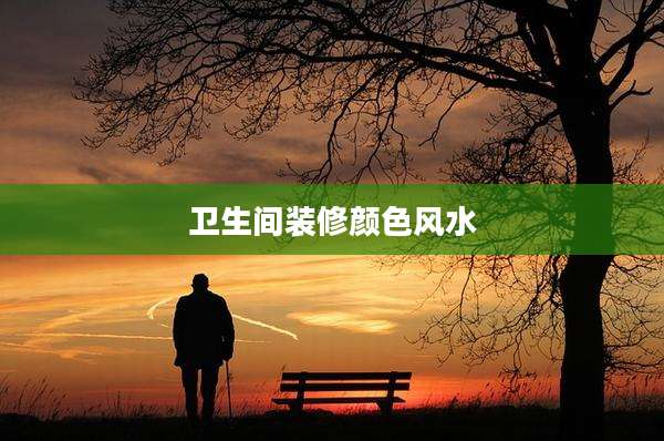 卫生间装修颜色风水