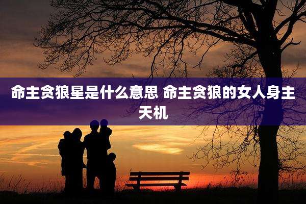 命主贪狼星是什么意思 命主贪狼的女人身主天机