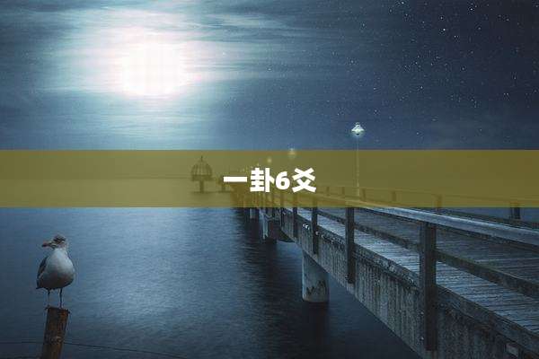 一卦6爻