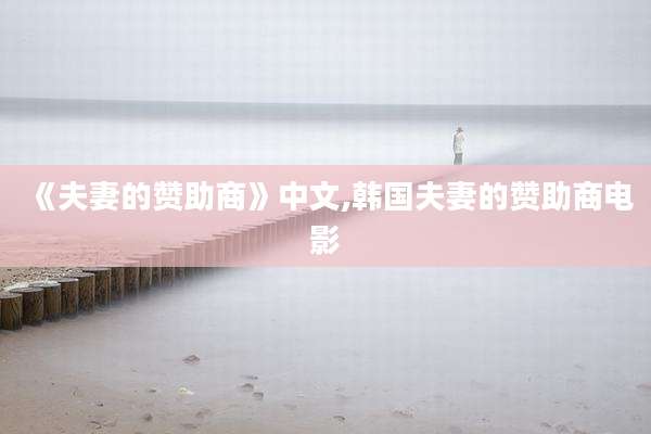《夫妻的赞助商》中文,韩国夫妻的赞助商电影