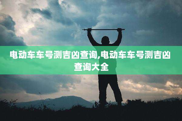 电动车车号测吉凶查询,电动车车号测吉凶 查询大全