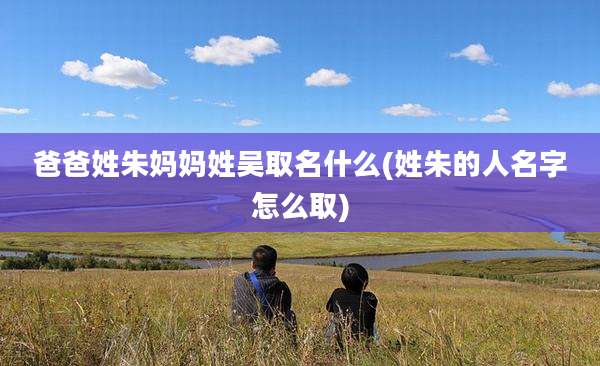 爸爸姓朱妈妈姓吴取名什么(姓朱的人名字怎么取)