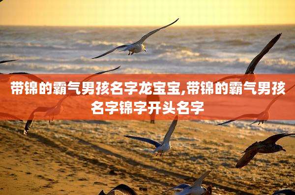 带锦的霸气男孩名字龙宝宝,带锦的霸气男孩名字锦字开头名字