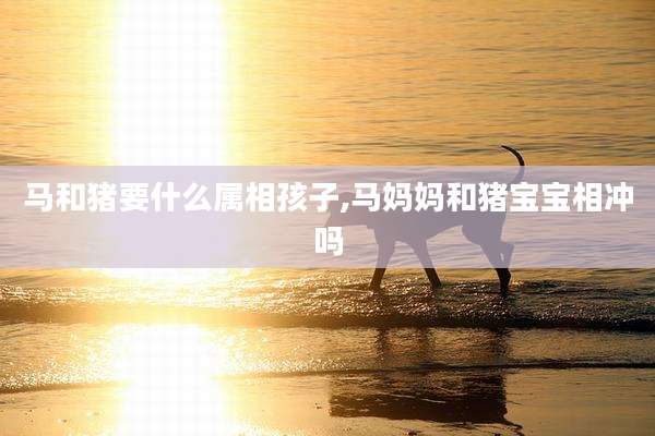 马和猪要什么属相孩子,马妈妈和猪宝宝相冲吗