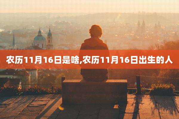 农历11月16日是啥,农历11月16日出生的人