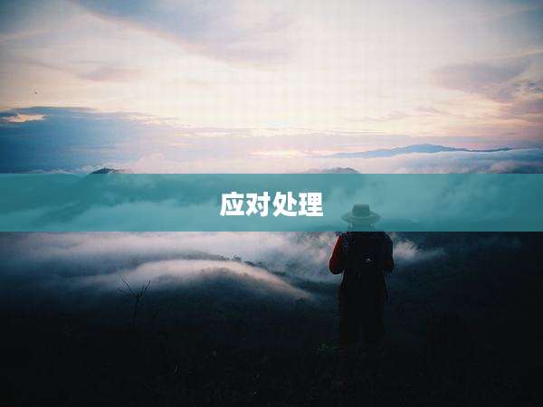 应对处理