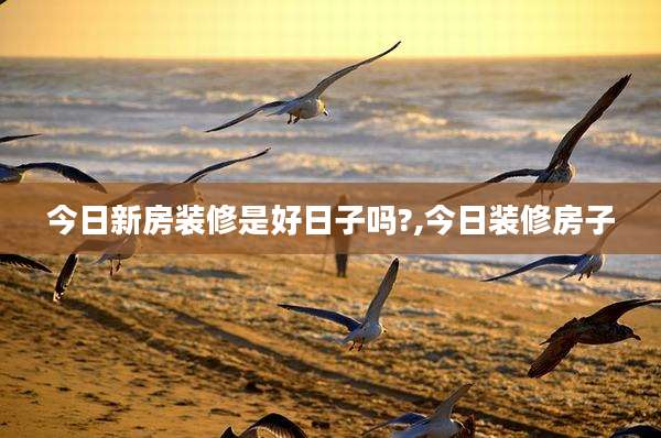 今日新房装修是好日子吗?,今日装修房子