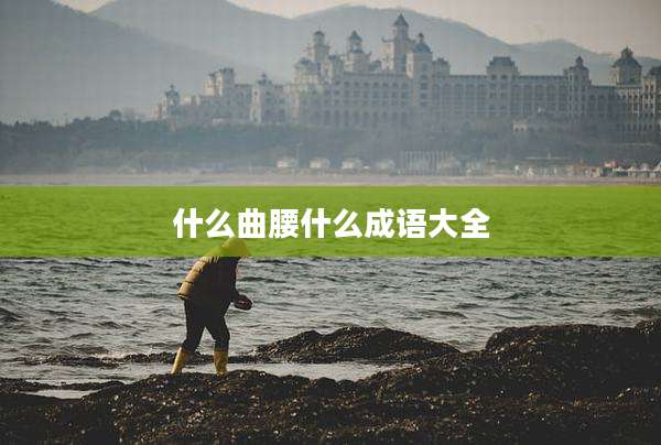 什么曲腰什么成语大全