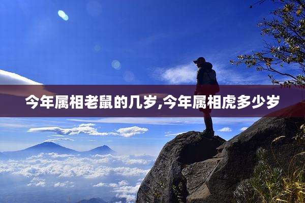 今年属相老鼠的几岁,今年属相虎多少岁