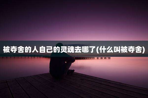 被夺舍的人自己的灵魂去哪了(什么叫被夺舍)