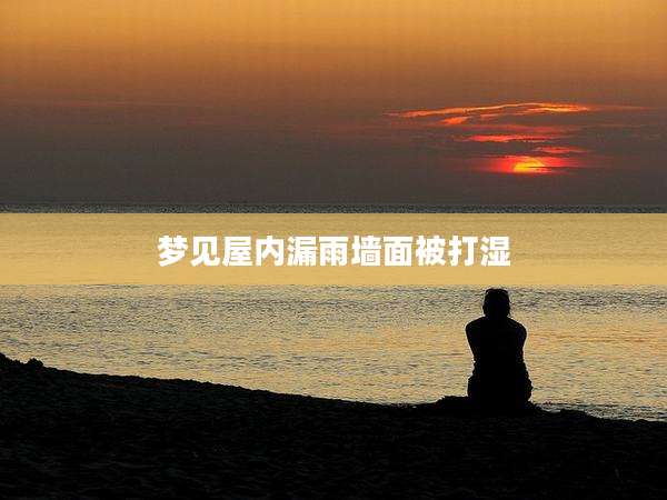 梦见屋内漏雨墙面被打湿