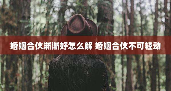 婚姻合伙渐渐好怎么解 婚姻合伙不可轻动