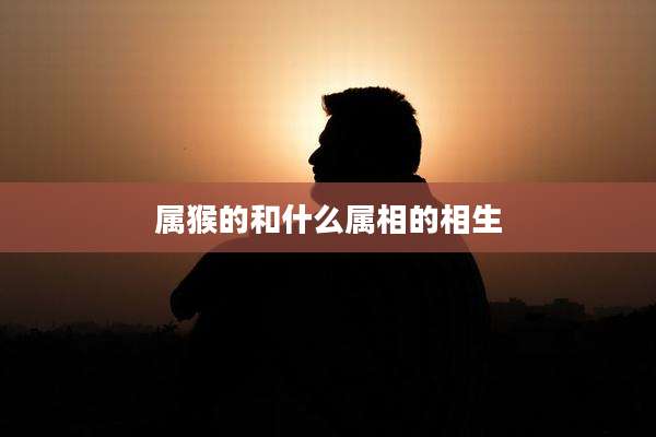 属猴的和什么属相的相生