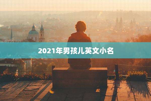 2021年男孩儿英文小名