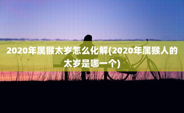 2020年属猴太岁怎么化解(2020年属猴人的太岁是哪一个)