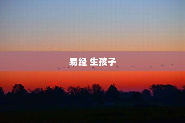 易经 生孩子