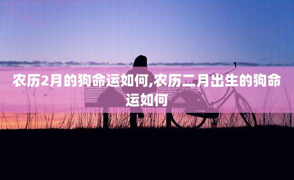 农历2月的狗命运如何,农历二月出生的狗命运如何
