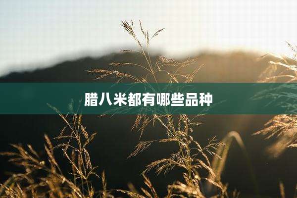 腊八米都有哪些品种