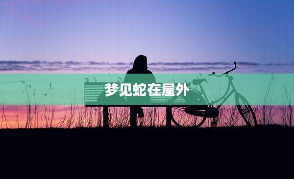 梦见蛇在屋外