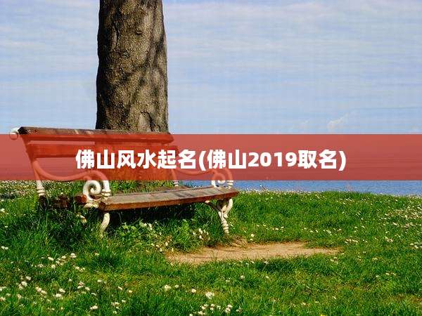 佛山风水起名(佛山2019取名)