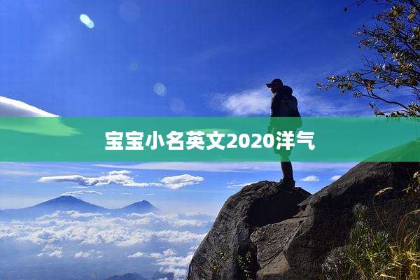 宝宝小名英文2020洋气