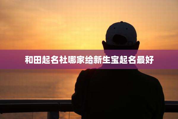 和田起名社哪家给新生宝起名最好