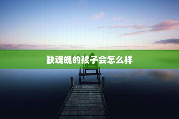 缺魂魄的孩子会怎么样