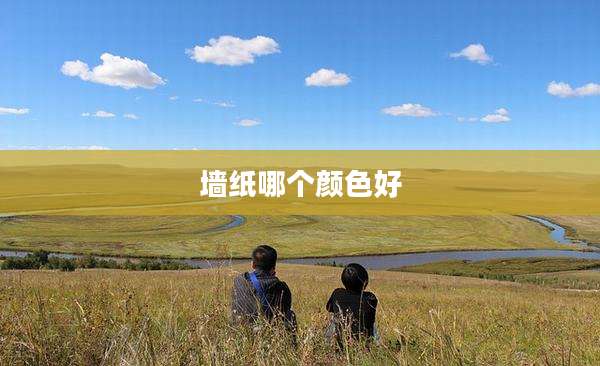 墙纸哪个颜色好