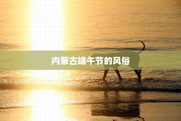 内蒙古端午节的风俗