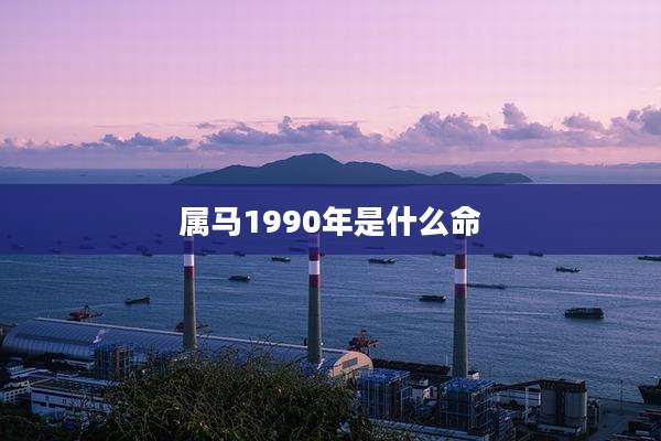 属马1990年是什么命