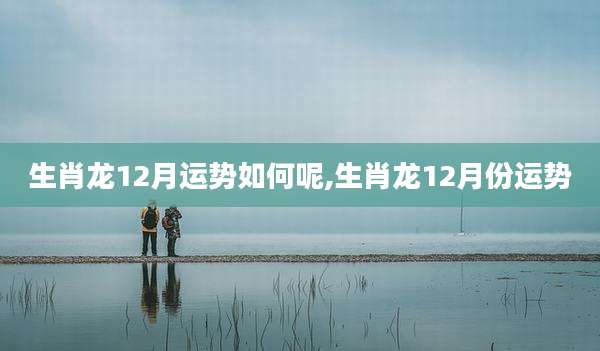 生肖龙12月运势如何呢,生肖龙12月份运势