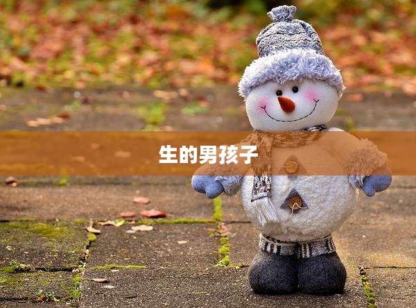 生的男孩子