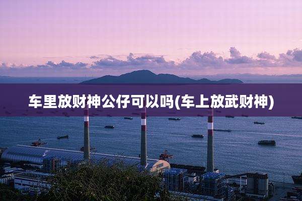 车里放财神公仔可以吗(车上放武财神)