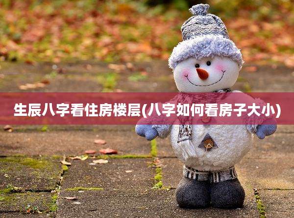 生辰八字看住房楼层(八字如何看房子大小)
