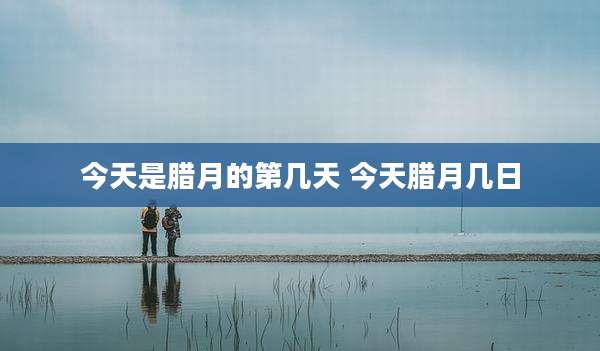 今天是腊月的第几天 今天腊月几日