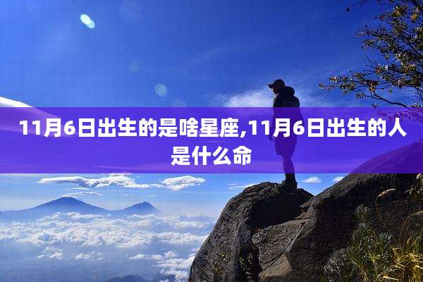 11月6日出生的是啥星座,11月6日出生的人是什么命