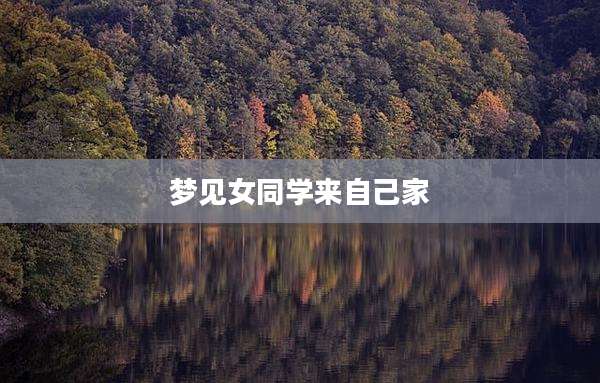 梦见女同学来自己家
