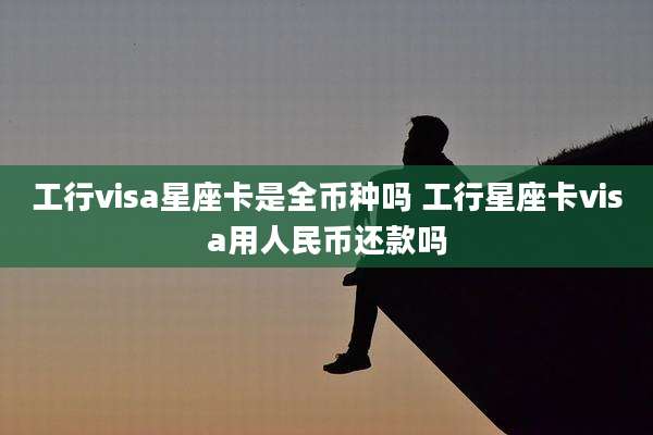 工行visa星座卡是全币种吗 工行星座卡visa用人民币还款吗
