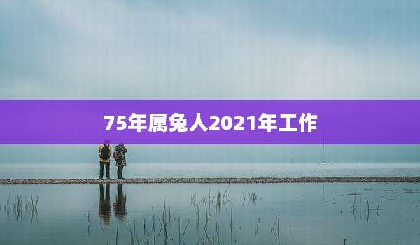 75年属兔人2021年工作