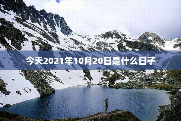 今天2021年10月20日是什么日子