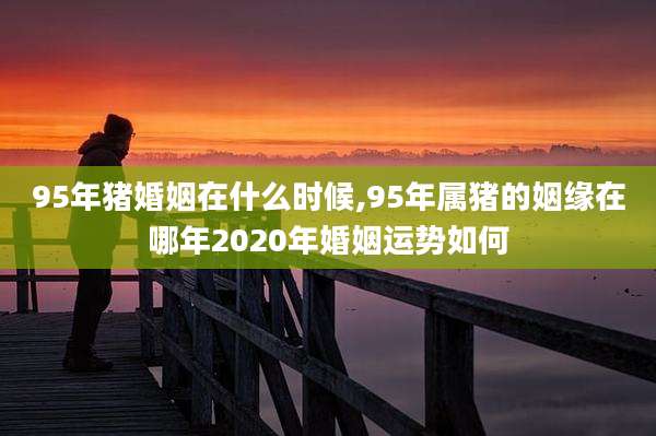 95年猪婚姻在什么时候,95年属猪的姻缘在哪年2020年婚姻运势如何