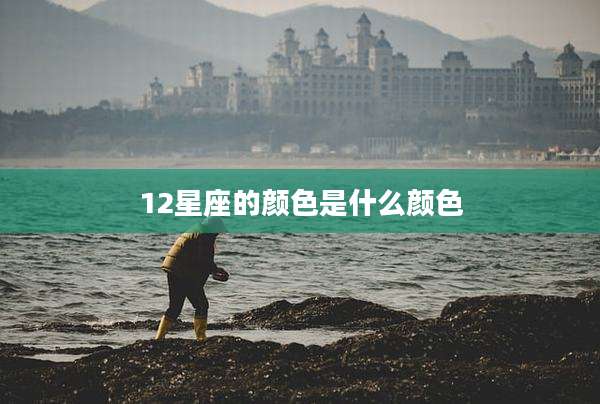 12星座的颜色是什么颜色