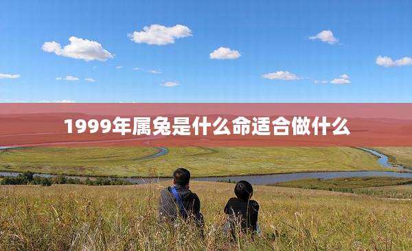 1999年属兔是什么命适合做什么