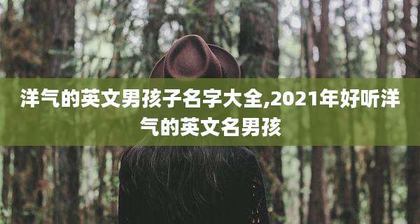 洋气的英文男孩子名字大全,2021年好听洋气的英文名男孩
