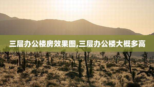 三层办公楼房效果图,三层办公楼大概多高