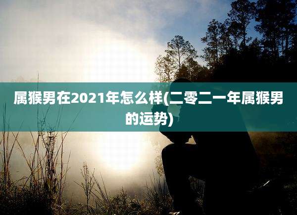 属猴男在2021年怎么样(二零二一年属猴男的运势)