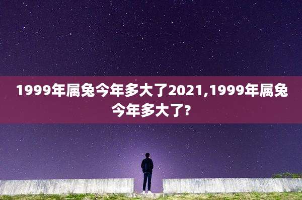 1999年属兔今年多大了2021,1999年属兔今年多大了?