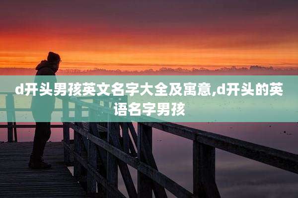 d开头男孩英文名字大全及寓意,d开头的英语名字男孩